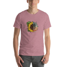 Load image into Gallery viewer, sunflower american flag pattern