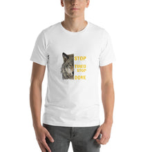Load image into Gallery viewer, Wolf image, i don&#39;t stop when i tired
