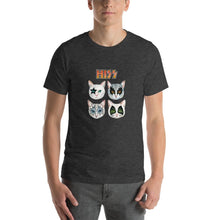 Load image into Gallery viewer, Hiss Funny Cats Kittens Rock Rockin  Pun
