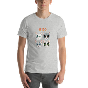Hiss Funny Cats Kittens Rock Rockin  Pun