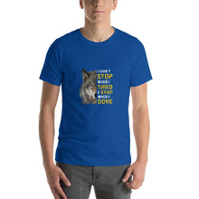 Load image into Gallery viewer, Wolf image, i don&#39;t stop when i tired
