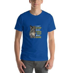 Wolf image, i don't stop when i tired