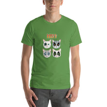 Load image into Gallery viewer, Hiss Funny Cats Kittens Rock Rockin  Pun
