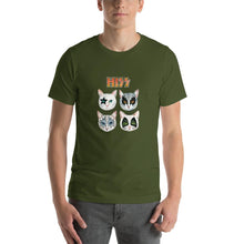 Load image into Gallery viewer, Hiss Funny Cats Kittens Rock Rockin  Pun

